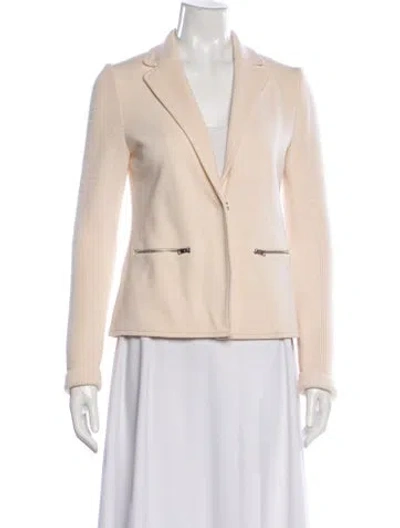 Pre-owned Amina Rubinacci Wool Blazer In Neutral
