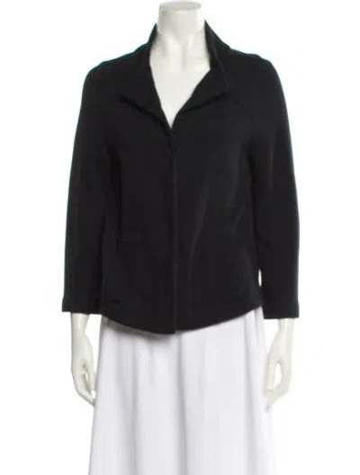 Pre-owned Amina Rubinacci Wool Jacket In Blue