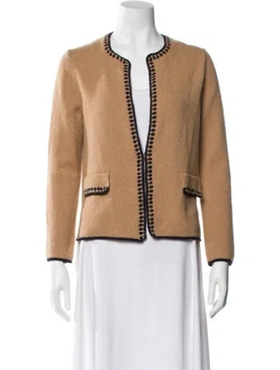 Pre-owned Amina Rubinacci Wool Jacket In Neutral