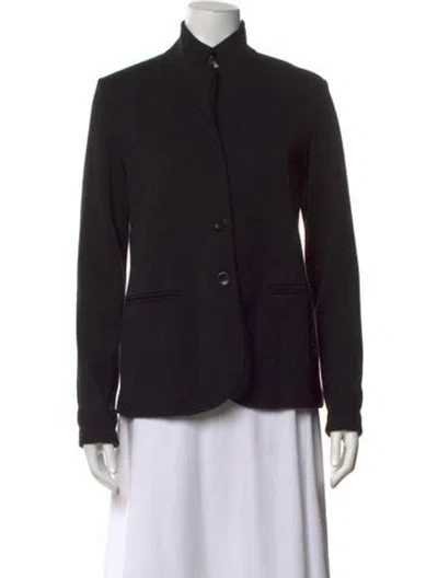 Pre-owned Amina Rubinacci Wool Sweater In Black