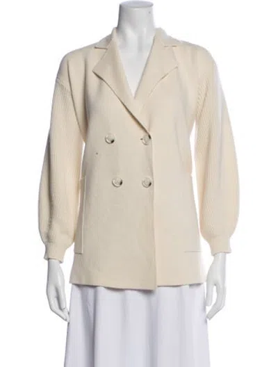 Pre-owned Amina Rubinacci Wool Sweater In Neutrals