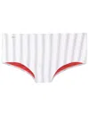 Amir Slama Abstract-print Swim Trunks In White