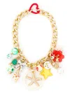 Amir Slama Appliqué-detail Necklace In Gold