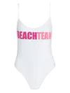 Amir Slama Beach Team Swimsuit In White