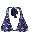 Amir Slama Bikini Top In Blue