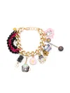 Amir Slama Cat-charms Bracelet In Gold
