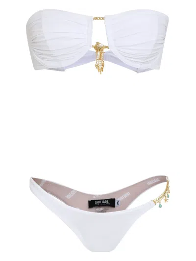 Amir Slama X Jade Jade Bikini In White