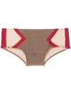 Amir Slama Badehose In Colour-block-optik In Multicolour