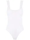 Amir Slama Cut-out One-piece In White