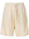 Amir Slama Drawstring-fastening Bermuda Shorts In Neutrals