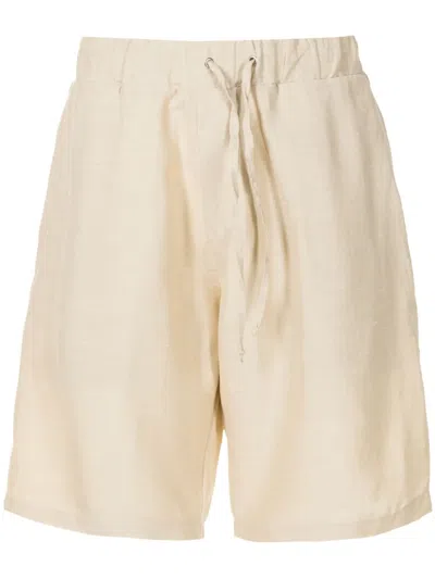 Amir Slama Drawstring-fastening Bermuda Shorts In Neutrals