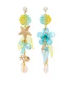 Amir Slama Drop-design Earrings In Gold