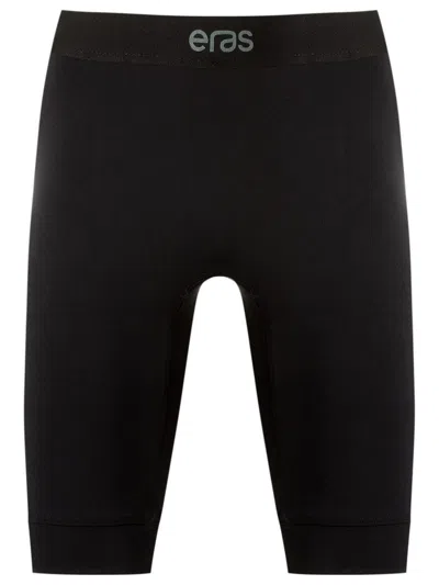 Amir Slama Elasticated Slim-fit Shorts In Black