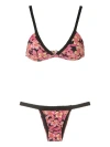 Amir Slama Floral-print Bikini In Pink