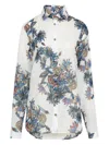 Amir Slama Floral-print Shirt In White
