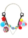 Amir Slama Charm-detail Layered Necklace In Silber