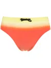 Amir Slama Gradient High Leg Swimming Trunks In Multicolour