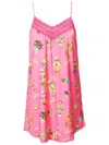Amir Slama Graphic-print Camisole Nightdress In Pink