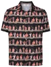 Amir Slama Graphic-print Shirt In Black