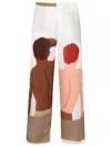 Amir Slama Graphic-print Silk Shirt In Neutrals
