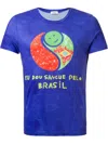 Amir Slama Graphic-print T-shirt In Blue