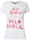 Amir Slama Graphic-print T-shirt In White