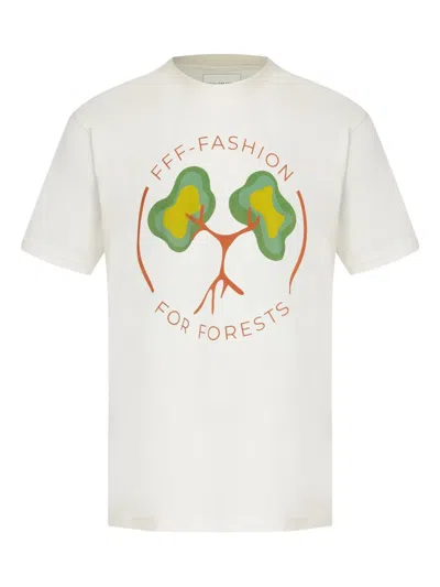 Amir Slama Graphic T-shirt In Neutral