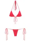 Amir Slama Halterneck Two-piece Bikini In Red