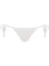 Amir Slama Knit Bikini Bottom In White