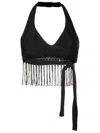 Amir Slama Neckholder-top In Black