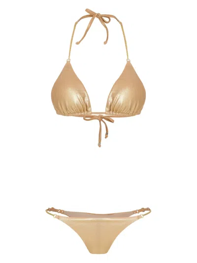 Amir Slama X Jade Jade Bikini In Gold