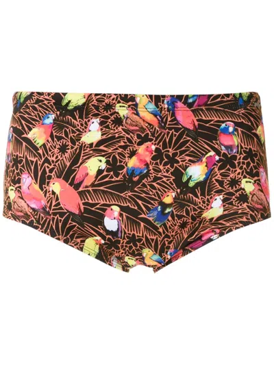 Amir Slama Papagaio Trunks In Black