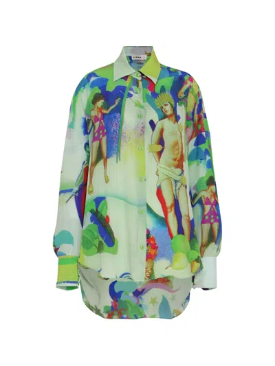 Amir Slama Printed Shirt In Multi