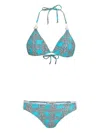 Amir Slama Rope-detailing Bikini In Blue