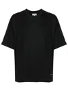 Amir Slama Seahorse-print Cotton T-shirt In Black