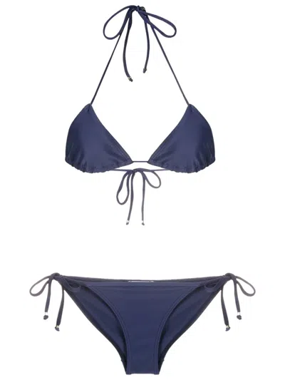 AMIR SLAMA SELF-TIE TRIANGLE BIKINI