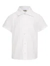 Amir Slama Short-sleeve Pocket Shirt In White