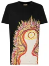 Amir Slama Slamb Luuuuzzzz Cotton T-shirt In Black