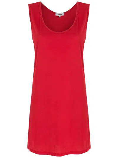 Amir Slama Sleeveless Dress In Red