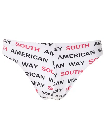 Amir Slama South American Way Trunks In White