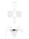 Amir Slama Star-detail Bikini Set In White