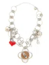 Amir Slama Statement-pendants Necklace In Silver