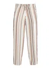 Amir Slama Striped Drawstring Trousers