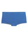 Amir Slama Striped Swim Briefs In Blue