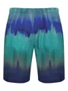 Amir Slama Tie Dye-print Shorts