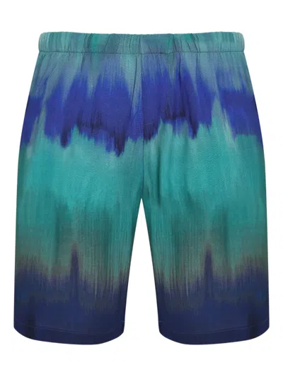 Amir Slama Tie Dye-print Shorts