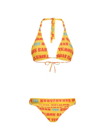 Amir Slama Tie-strap Bikini In Multi