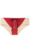 Amir Slama Badehose Mit Kordelzug In Brown