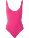 Amir Slama U-neck Swim Suit In Pink