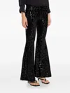 Amir Slama X Astrid Sequined Trousers In Black